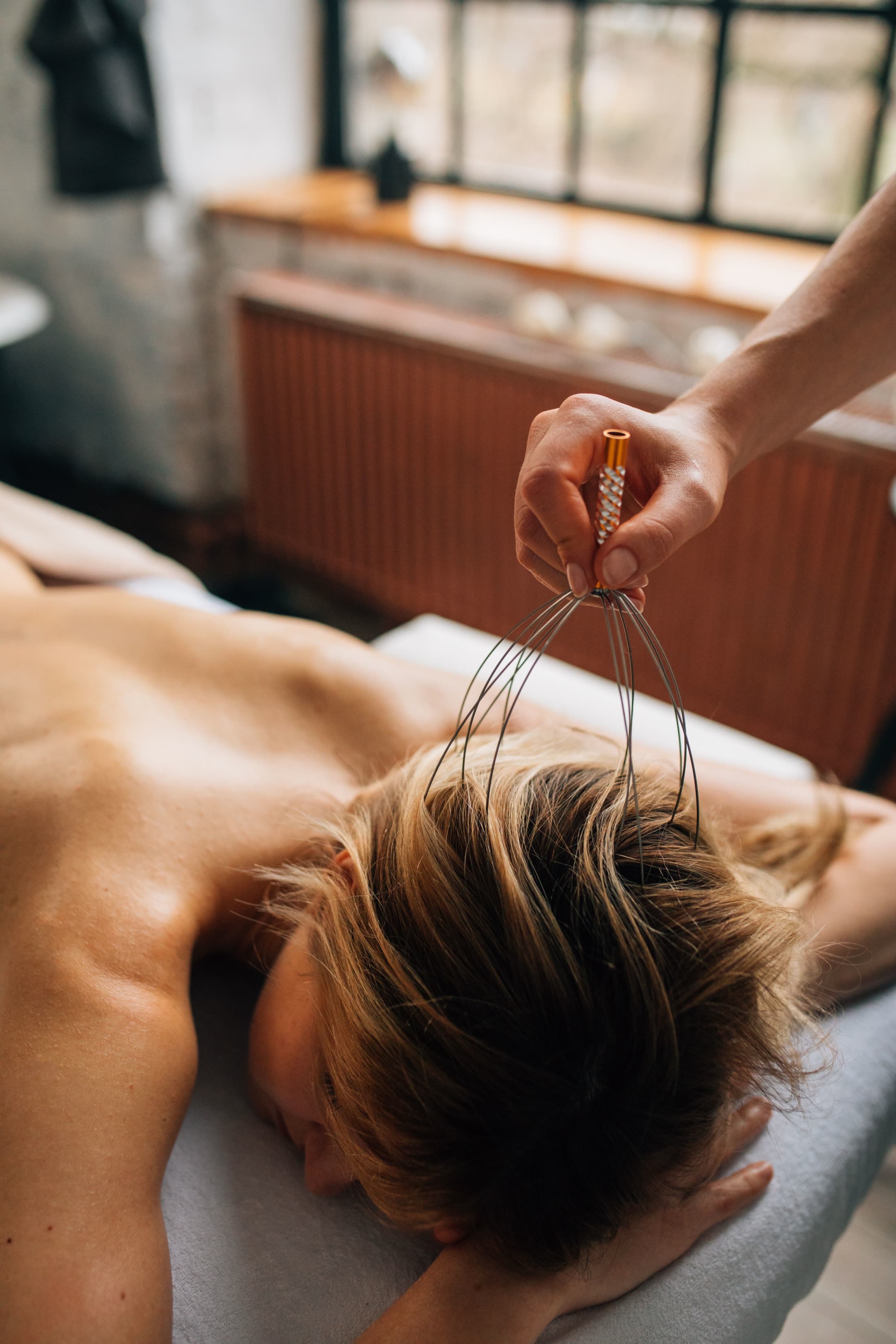 Relaxing Japanese Head Spa Experience